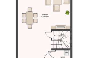 Gepflegtes Reihenhaus mit Garten, Einbauküche und Garage in Osterholz – Die vollständige Adresse der Immobilie erhältst du vom Anbieter., 28307 Osterholz (Ortsteil), Bremen – Vorschaubild 21