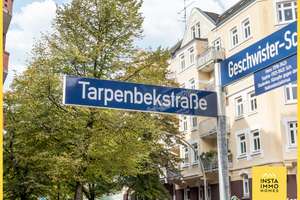 Ruhiger und zentraler Hinterlieger: Bezugsfertige 1-Zi-ETW mit Balkon in Eppendorf