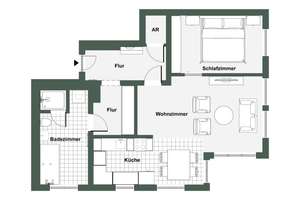 Ihr Rückzugsort am Wilhelmsruher See – Moderne 2-Zimmer-Wohnung mit Tiefgarage – Die vollständige Adresse der Immobilie erhältst du vom Anbieter., 13158 Rosenthal, Berlin – Vorschaubild 18