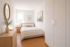 Durch Erbpacht bezahlbar Großzügige 3,5-4,5-Zimmer-Wohnung+moderne Einbauküche+hochwertige Korkböden – Die vollständige Adresse der Immobilie erhältst du vom Anbieter., 80992 Alt-Moosach, München – Vorschaubild 8