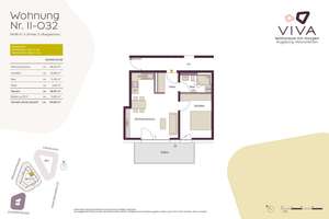 Wohnglück auf ganzer Linie – Stilvolle 2-Zimmer-Wohnung im Neubau – Die vollständige Adresse der Immobilie erhältst du vom Anbieter., 86179 Haunstetten-Süd, Augsburg – Vorschaubild 8