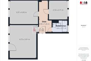 Schöne Single Wohnung – Piepenstockstr 72, 58119 Hohenlimburg (Ortsteil), Hagen – Vorschaubild 2