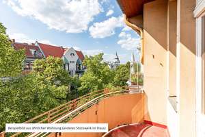 Kapitalanlage in Friedenau: herrliche Altbauwohnung mit West-Balkon und traumhaftem Stuck
