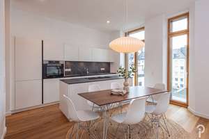 Repräsentative, hochwertige 
3 Zimmer-Wohnung 
mit großer Dachterrasse im Herzen Düsseldorfs. – Die vollständige Adresse der Immobilie erhältst du vom Anbieter., 40213 Stadtmitte, Düsseldorf – Vorschaubild 5