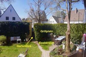 240 qm Wohnfl. auf 2 Ebenen im MFH, 7 Zi , 1 Hobbyr., 120 qm Garten, Bogenhausen-Oberföhring