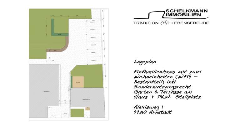 Lageplan Alexisweg 1 in Arnsta
