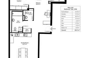 familiengeeignete 3-Zi.-Wohnung mit Balkon * 90 m² * neuwertig * Baujahr 2020 – Welfenstr. 16b, 81541 Obere Au, München – Vorschaubild 20
