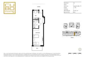 Komfortable 1-Zimmer-Wohnung mit Balkon – Hügelstraße 73, 64283 Mitte, Darmstadt – Vorschaubild 6