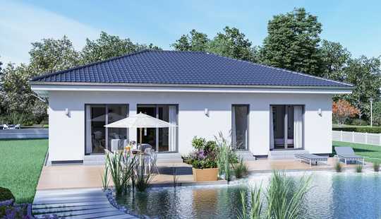Bild von NEUBAU: Lichtdurchflutet, modern und offen: Bungalow an der ELBE