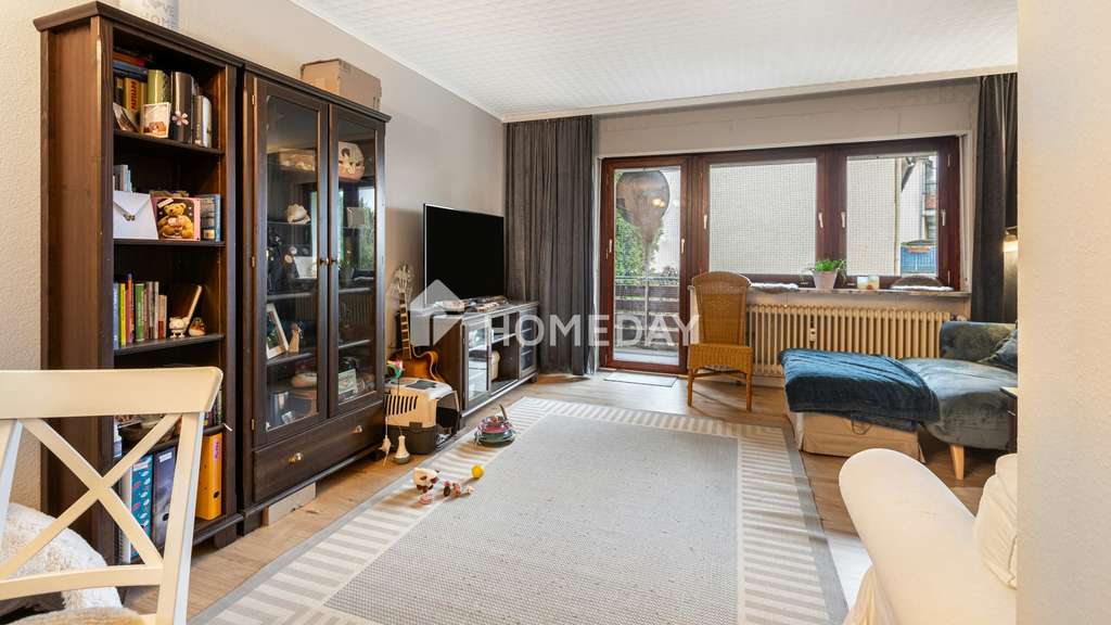 Immobilie in Hirzenhain - 2-Zimmer-Erdgeschosswohnung mit Südwestbalkon in ruhiger Lage von Hirzenhain - Bild 4