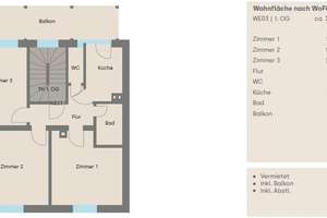 Stilvolles Wohnen im Stuttgarter Osten: Sanierte 3-Zimmer-Wohnung mit großem Balkon & EBK – Talstraße 34a, 70188 Gaisburg, Stuttgart – Vorschaubild 8