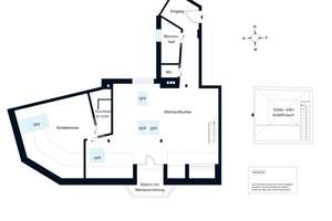 Sonnige Dachgeschosswohnung mit loftartigem Charakter – Die vollständige Adresse der Immobilie erhältst du vom Anbieter., 10715 Wilmersdorf, Berlin – Vorschaubild 12