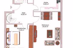 Große 2-Zi.-Whg. mit traumhafter Dachterrasse in Stuttgart-Stammheim – Die vollständige Adresse der Immobilie erhältst du vom Anbieter., 70439 Stammheim-Süd, Stuttgart – Vorschaubild 19