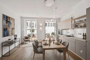 Ruhige Seitenstraße, zentrale Lage – 3 Zimmer mit großer Terrasse in der Maxvorstadt – Die vollständige Adresse der Immobilie erhältst du vom Anbieter., 80335 Sankt Benno, München – Vorschaubild 3