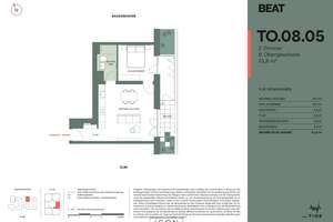 BEAT - IM 8. OG MIT WASSERBLICK – Die vollständige Adresse der Immobilie erhältst du vom Anbieter., 20457 HafenCity, Hamburg – Vorschaubild 19