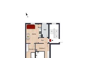 Einladende Wohnung am Schillerteich // 1.OG links – Fichtestr. 5, 38440 Schillerteich, Wolfsburg – Vorschaubild 5