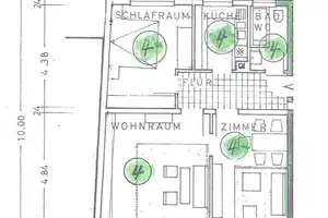 Gemütliche 3- Zimmer Wohnung mit Balkon und Blick auf die Felder. – Mähdachstraße  42, 70499 Stuttgart – Vorschaubild 11