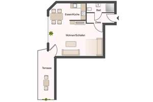 Rheinnähe! Appartement mit Terrasse und Stellplatz in bester Lage von Beuel-Mitte – Die vollständige Adresse der Immobilie erhältst du vom Anbieter., 53227 Beuel-Mitte, Bonn – Vorschaubild 10
