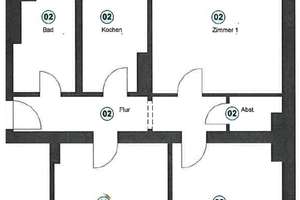 Einfache 3-Raum-Wohnung mit Balkon, Tageslichtbad, Wanne & Dusche, Abstellraum. Stellplatz möglich – Fichtestraße 16, 39112 Sudenburg, Magdeburg – Vorschaubild 26