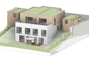 **Mering**Neubau Doppelhaus**Hartwaldstr. 29**bereits im Bau**Besichtigung So. 08.02. v. 11-12 Uhr** – Hartwaldstraße 29 - 31, 86415 Mering – Vorschaubild 3