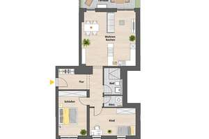 Leyenhof- 3-Zimmer-Wohnung-EG in Köln- Ehrenfeld Erstbezug