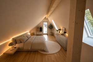 Exklusive Maisonettewohnung im Dachgeschoss mit Spitzboden, Balkon  und Loggia – Schloßgarten 71, 22043 Marienthal, Hamburg – Vorschaubild 14