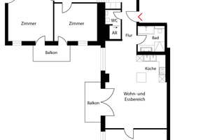 Vermietete 4-Zimmer-Wohnung mit Loftflair im Bötzowviertel – Die vollständige Adresse der Immobilie erhältst du vom Anbieter., 10405 Prenzlauer Berg, Berlin – Vorschaubild 15