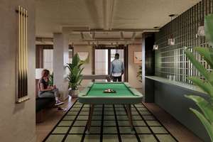 Möbliertes Studio Standard mit Gemeinschaftsflächen: Padelplatz, Fitness, Dachterrasse & mehr – Buschkrugallee 64, 12359 Britz, Berlin – Vorschaubild 8
