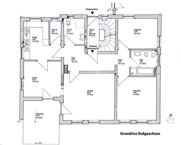 Grundriss Erdgeschoss