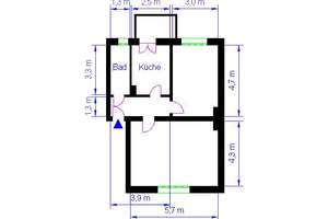 2-Zimmerwohnung Magdeburg – Ohrestr. 35, 39124 Industriehafen, Magdeburg – Vorschaubild 10