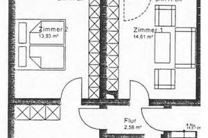 Klein und Fein! 2 Zimmer Wohnung mit Einbauküche und großer Terrasse im Bochumer Süden. – Im Welperschen 3, 44879 Linden, Bochum – Vorschaubild 10