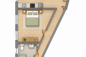 2-Zimmer-Wohnung in Wiesbaden-Westend – 64 m² | 30 m² Wohn-/Kochbereich | EBK | umfassend modernisie – Blücherstraße 16, 65195 Westend / Bleichstraße, Wiesbaden – Vorschaubild 13