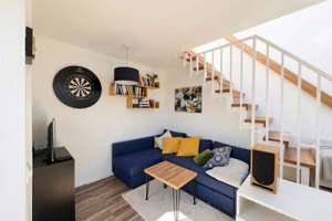 Wohnen auf 2 Etagen – 2-Zimmer-Maisonette mit Süd-West Balkon, zentral und ruhig gelegen – Peter-Auzinger-Straße 17, 81547 Neuharlaching, München – Vorschaubild 4