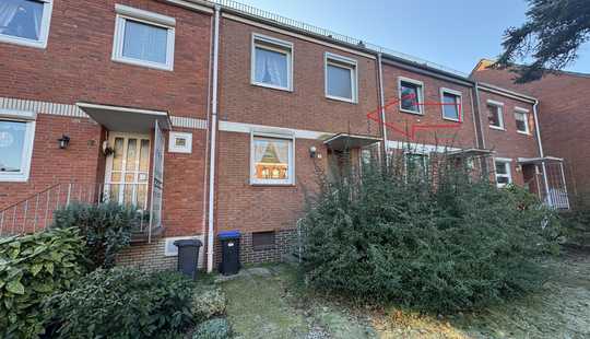 Bild von Reihenmittelhaus nebst Garage in Bremen Huchting