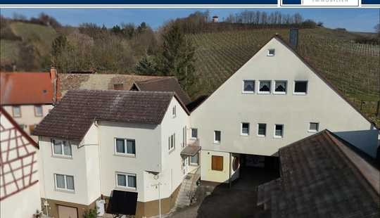 Bild von Hofreiten-Ensemble mit vielen Wohnmöglichkeiten und Ausbaupotenzial in Weinberglage