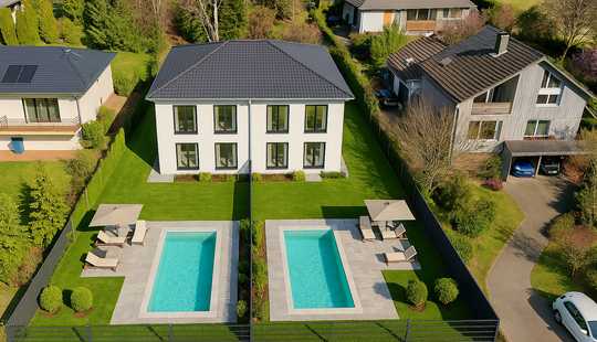 Bild von 🏡 Ihr Projekt für die Zukunft – Doppelhaushälften im Rohbau in Schmitten