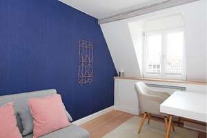 Außergewöhnliche, möblierte DG-Wohnung mit Sauna im begehrten Glockenbachviertel – Die vollständige Adresse der Immobilie erhältst du vom Anbieter., 80469 Glockenbach, München – Vorschaubild 20