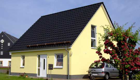 Bild von Grundstücks-Preis inkl.!! Haus u.a.m. FBHz., L/W-Wärmepumpe, Ton-Dachsteine, etc., Grundriss frei