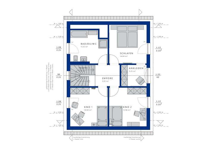 Evolution 139 DG mit Ankleide