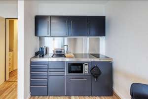 Möbliert: Apartment  im 8. OG. mit herrlichem Weitblick über München – Die vollständige Adresse der Immobilie erhältst du vom Anbieter., 80339 Schwanthalerhöhe (Ortsteil), München – Vorschaubild 4