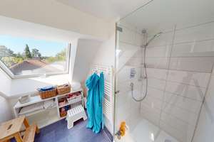 Design-Maisonette (Alleinige Etage) | KfW-A+, Galerie, Kamin | nahe S-Bahn Untermenzing – Manzostr. 15, 80997 Allach, München – Vorschaubild 18