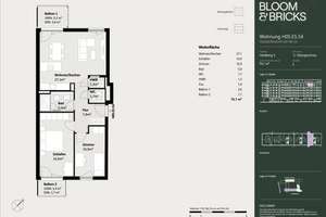 3-Zimmer Neubauwohnung in beliebter Lage von HH-Winterhude – Die vollständige Adresse der Immobilie erhältst du vom Anbieter., 22301 Winterhude, Hamburg – Vorschaubild 4