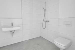 Neubau-Gebiet Hannover Kronsrode: Einbauküche, Balkon, 2 Bäder, Fußbodenheizung, Keller, Lift, TG – Kattenbrookstrift 74, 30539 Bemerode, Hannover – Vorschaubild 7