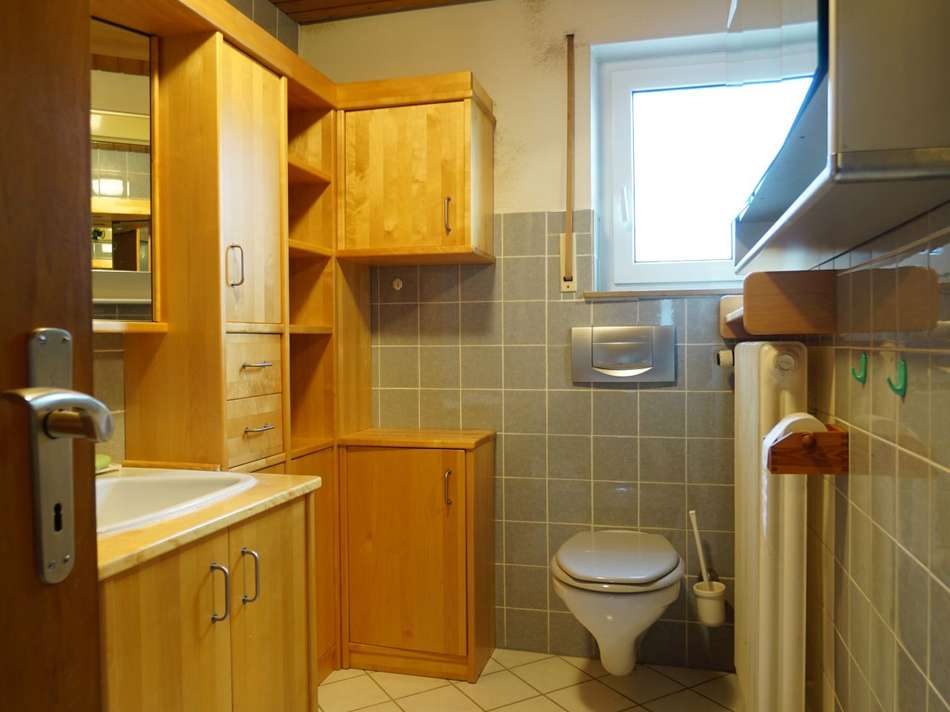 Dusch/WC im Dachgeschoss