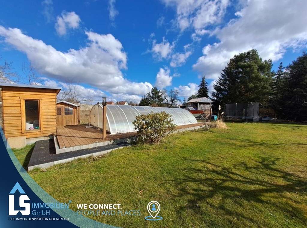 Immobilie in Premnitz - Modernes Einfamilienhaus mit großem Grundstück, Pool, Scheune und Smart-Home-Elementen in Mögelin - Bild 3