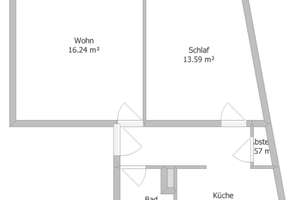 Lichtdurchflutete 2-Zimmer-Wohnung mit Balkon in Köln-Zollstock – 50969 Zollstock, Köln – Vorschaubild 17