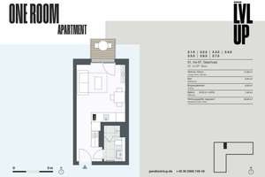Rundum sorglos: Optional vollmöbliertes 1-Zimmer-Apartment in Kreuzberg mit Verwaltungsservice – Hallesches Ufer 40, 10963 Kreuzberg, Berlin – Vorschaubild 11