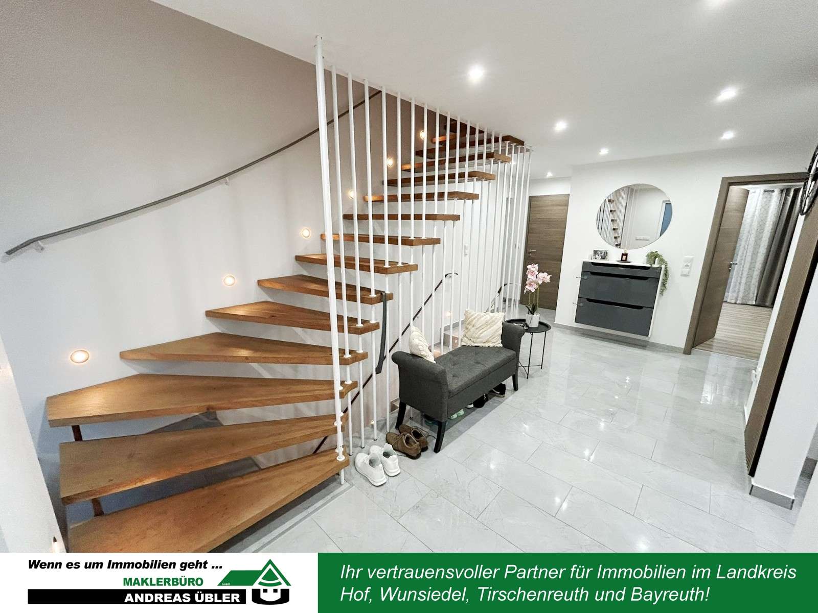 Immobilie in Bad Alexandersbad - Einziehen & genießen - Wohnglück mit Aussicht - Bild 5