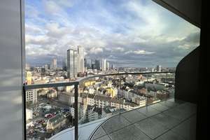 Luxuswohnung im Grand Tower Frankfurt mit atemberaubendem Skylineblick