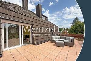Großzügige Maisonettewohnung mit ca. 120 m² Wohnfläche, große Dachterrasse und Einzelgarage – Wentze